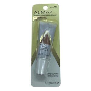 Almay Ageless Hydrating Concealer 040 Medium Deep 0.37 Fl Oz Hyaluronic Acid & N